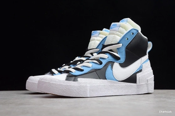 BLUE UNIVERSITY BLAZER NIKE SACAI MID BV0072-001 X 0326